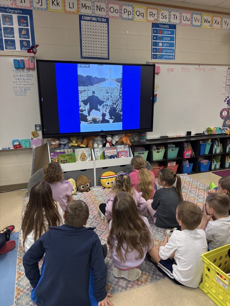 West Irvine First Graders Honor Dr. King’s Legacy through Integrated Learning