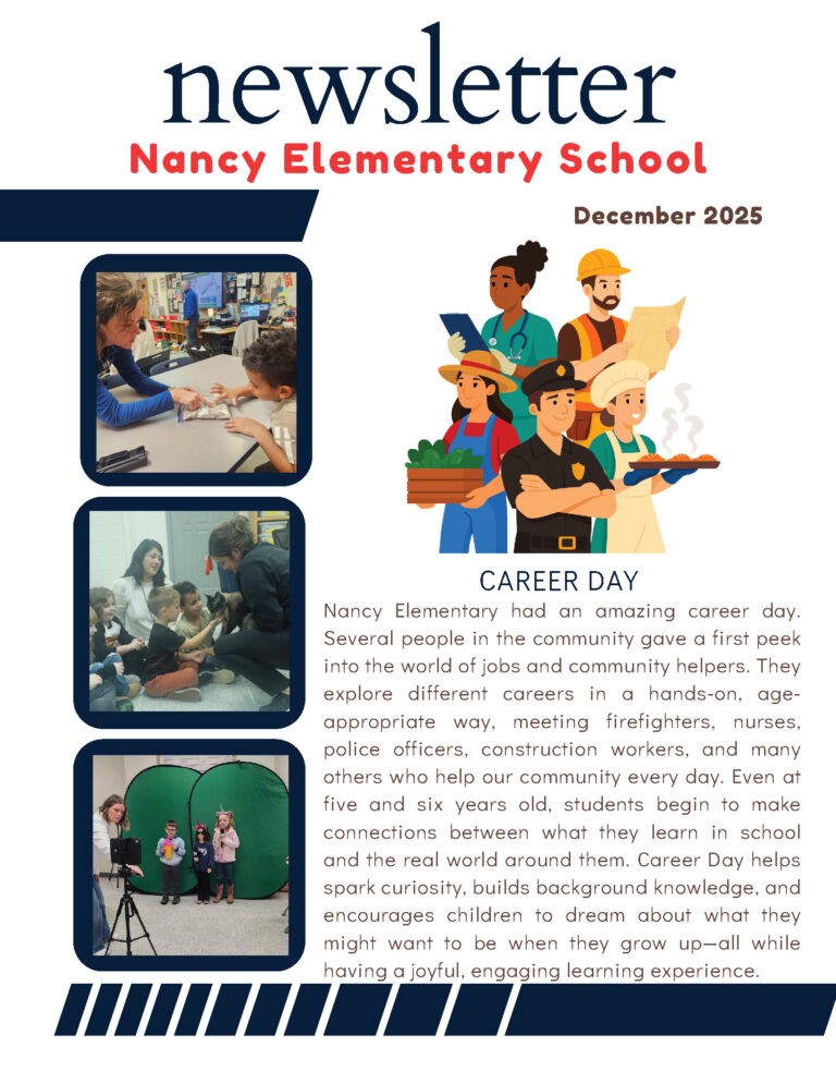Nancy Elementary Career Day