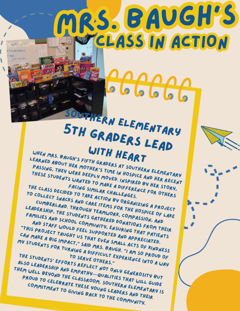 Southern Elementary 5th Graders Lead with Heart