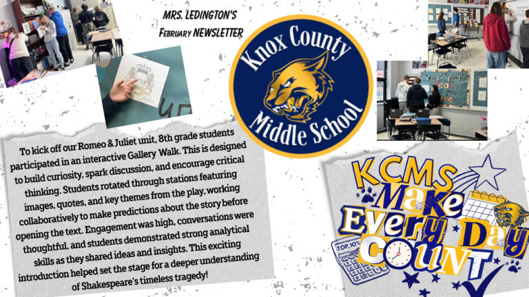 KCMS February Newsletter